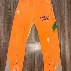 Gallery Dept Orange Sweatpants